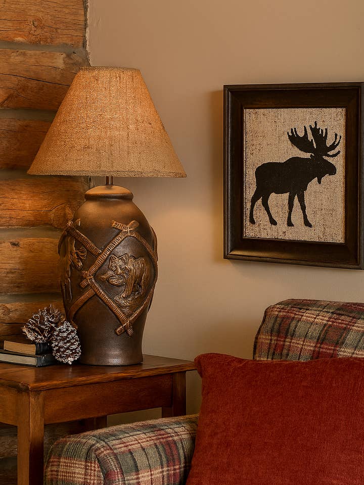 Bronze Wildlife Table Lamp for wholesale by Coast Lamp Mfg