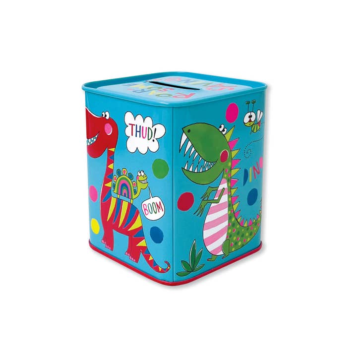 Rachel Ellen Designs – wholesale Money/piggy bank – Child & baby – Money Box - Roar-Some Savings/Dinosaurs2