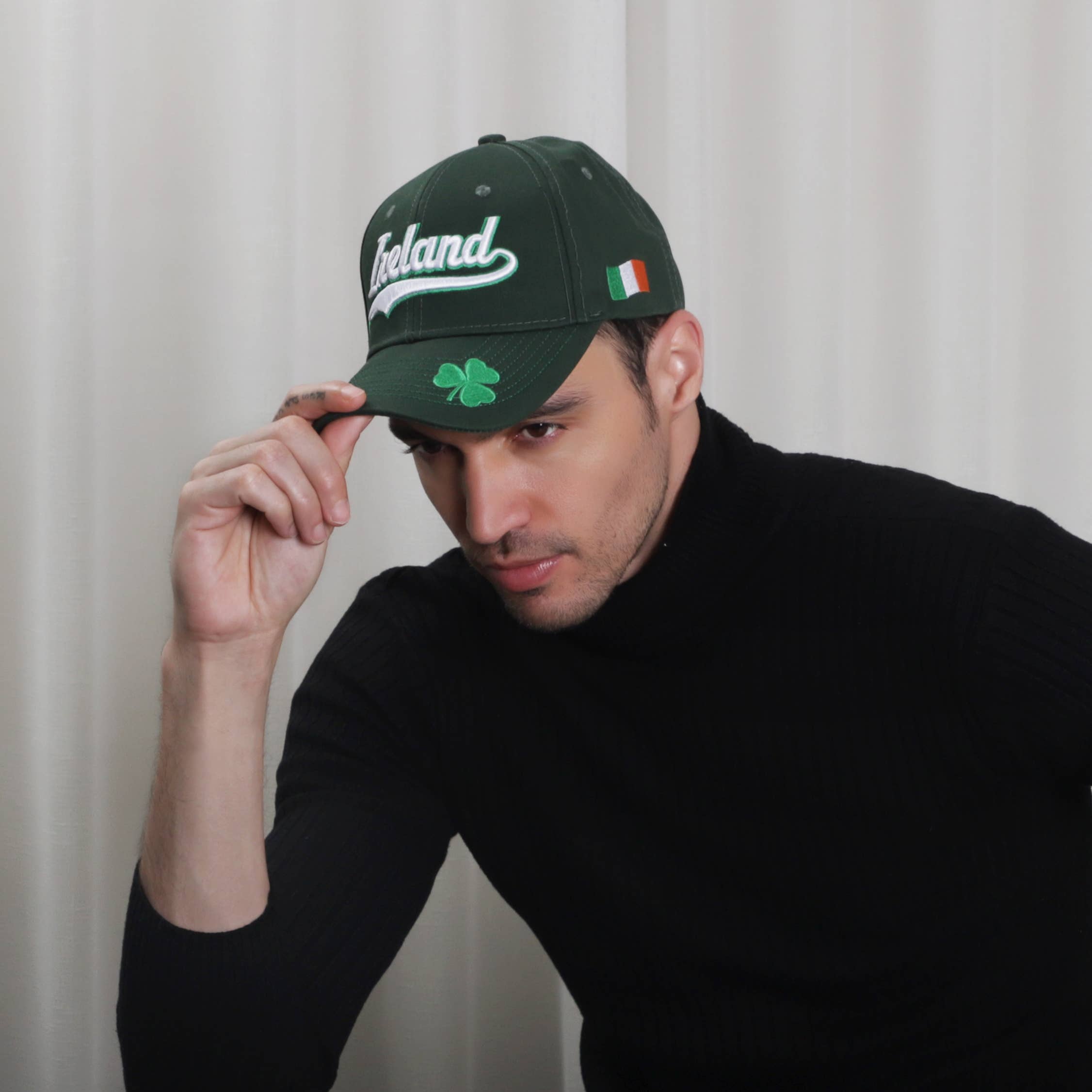 Celtic Ore Crafts - Wholesale Baseball Cap - Unisex - BAS-018A Baseball Cap Ireland Green5