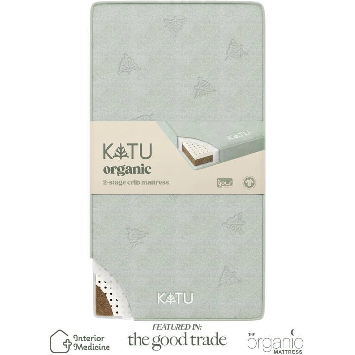 Organic 2-Stage Crib Mattress for wholesale by KATU