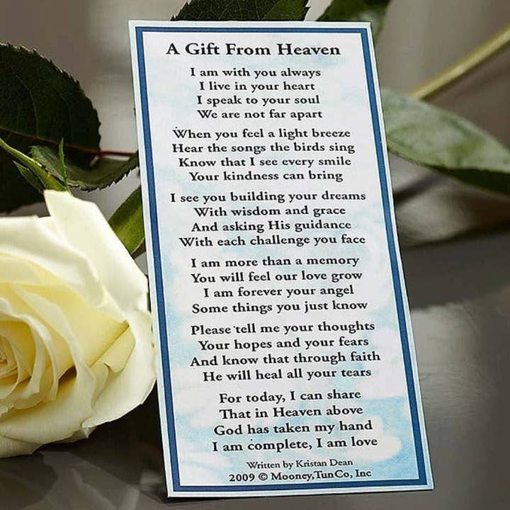 Gift From Heaven Bookmark for wholesale by Merry Christmas From Heaven