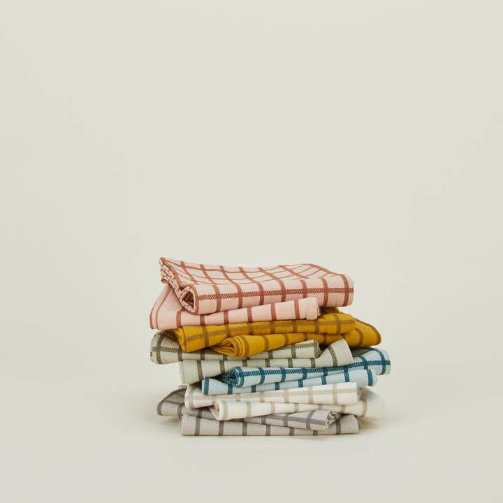 ESSENTIAL YARN DYED DISH TOWEL - SET OF 2 for wholesale by Hawkins New York
