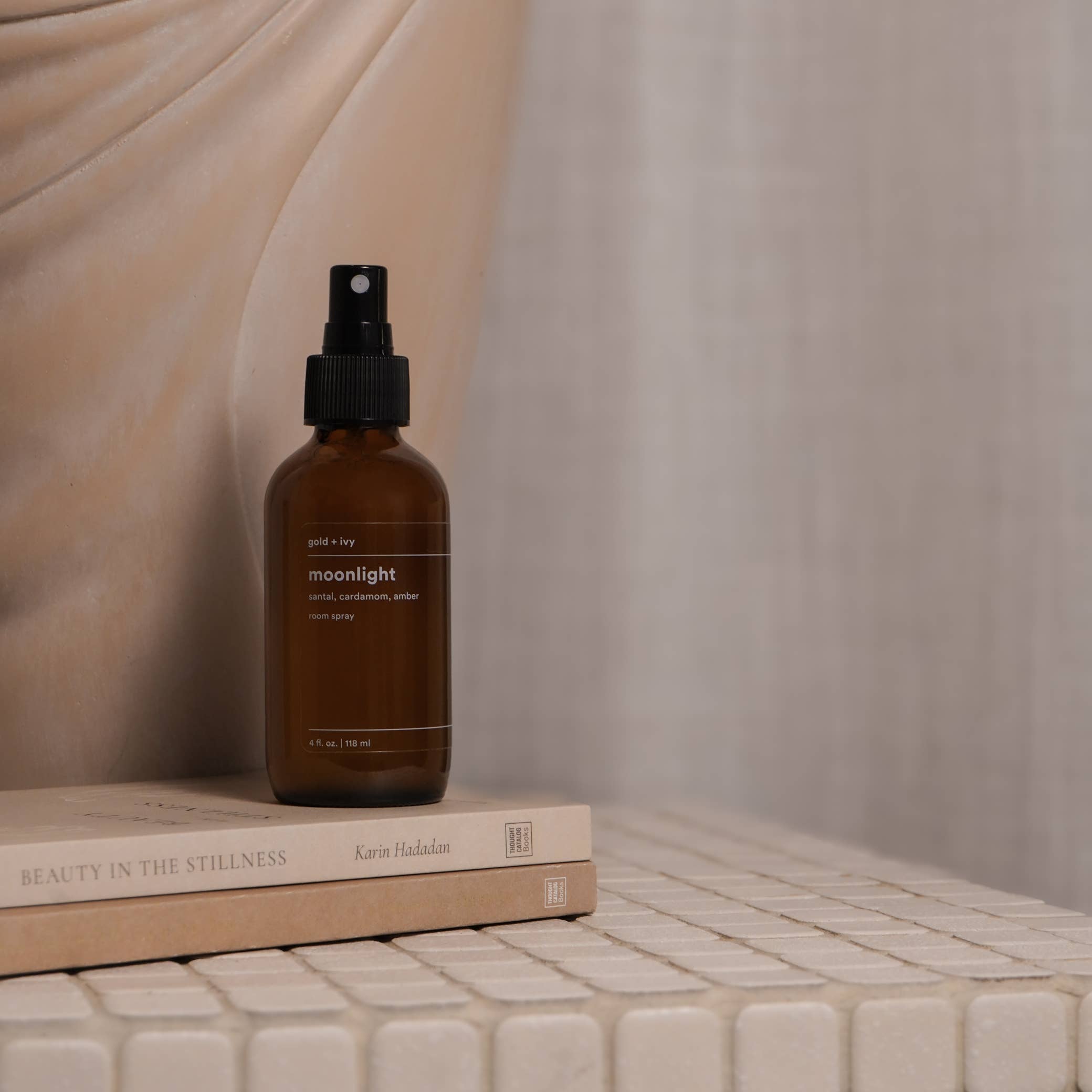 gold + ivy - Wholesale Room & Linen Spray - moonlight room spray - santal, cardamom, amber2
