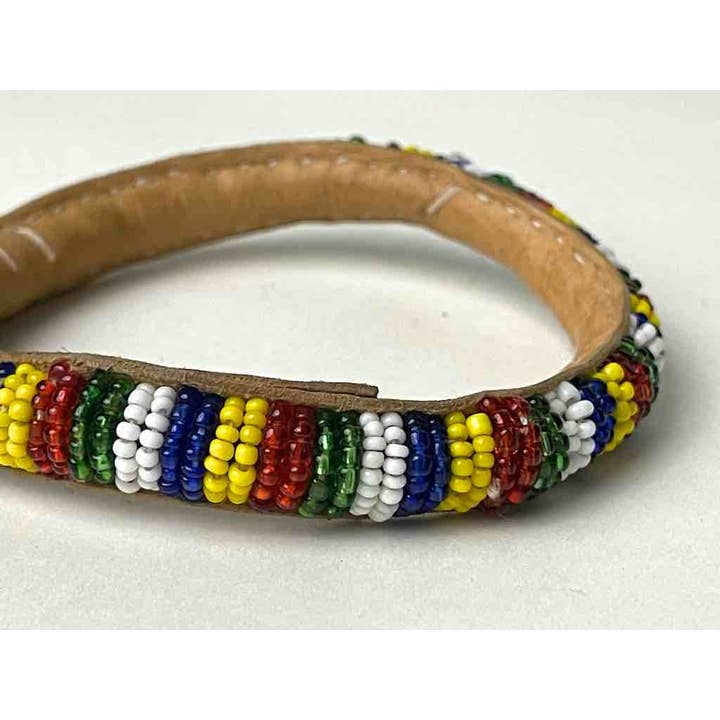 The Niger Bend - Vente Bracelet de perles - Bracelets contemporains en cuir perlé Yoruba11