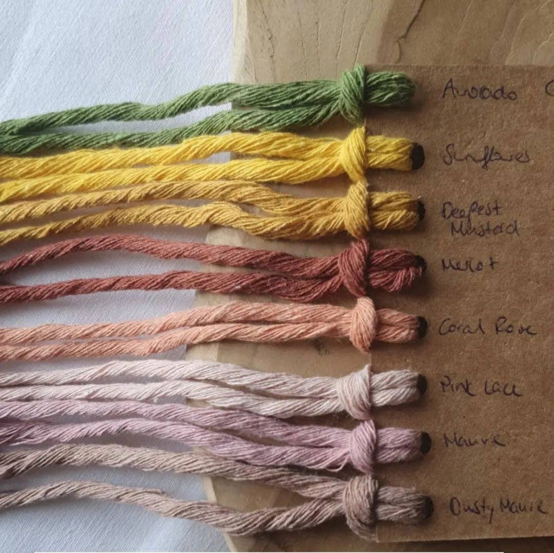 Makramee Manufaktur - Vente Fils à tricoter - Fil de macramé coloré 3 mm en coton 100 % recyclé4