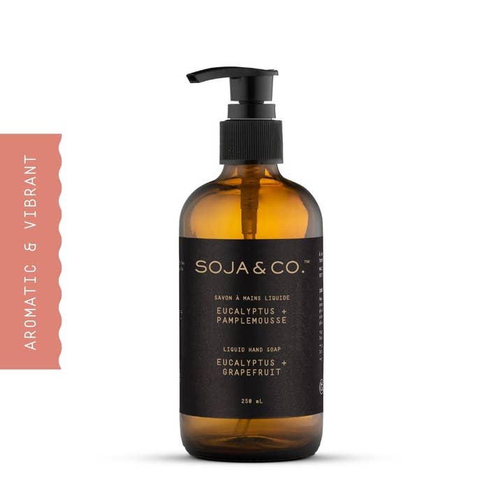 Flüssige Handseife | Eukalyptus + Grapefruit für den Großhandel von SOJA&CO.®