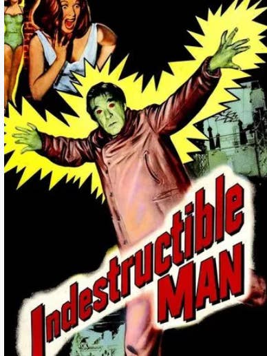 INDESTRUCTIBLE MAN / BRAIN THAT WOULDN'T DIE Movie Sealed DVD for wholesale by Real Retro