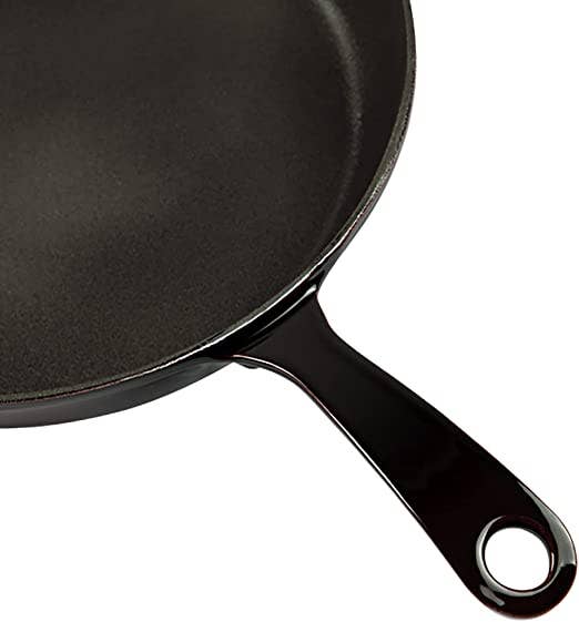 Biggbrands - Wholesale Cast Iron Skillet - LAVA Premium Cast Iron Frying Pan, 28 cm2