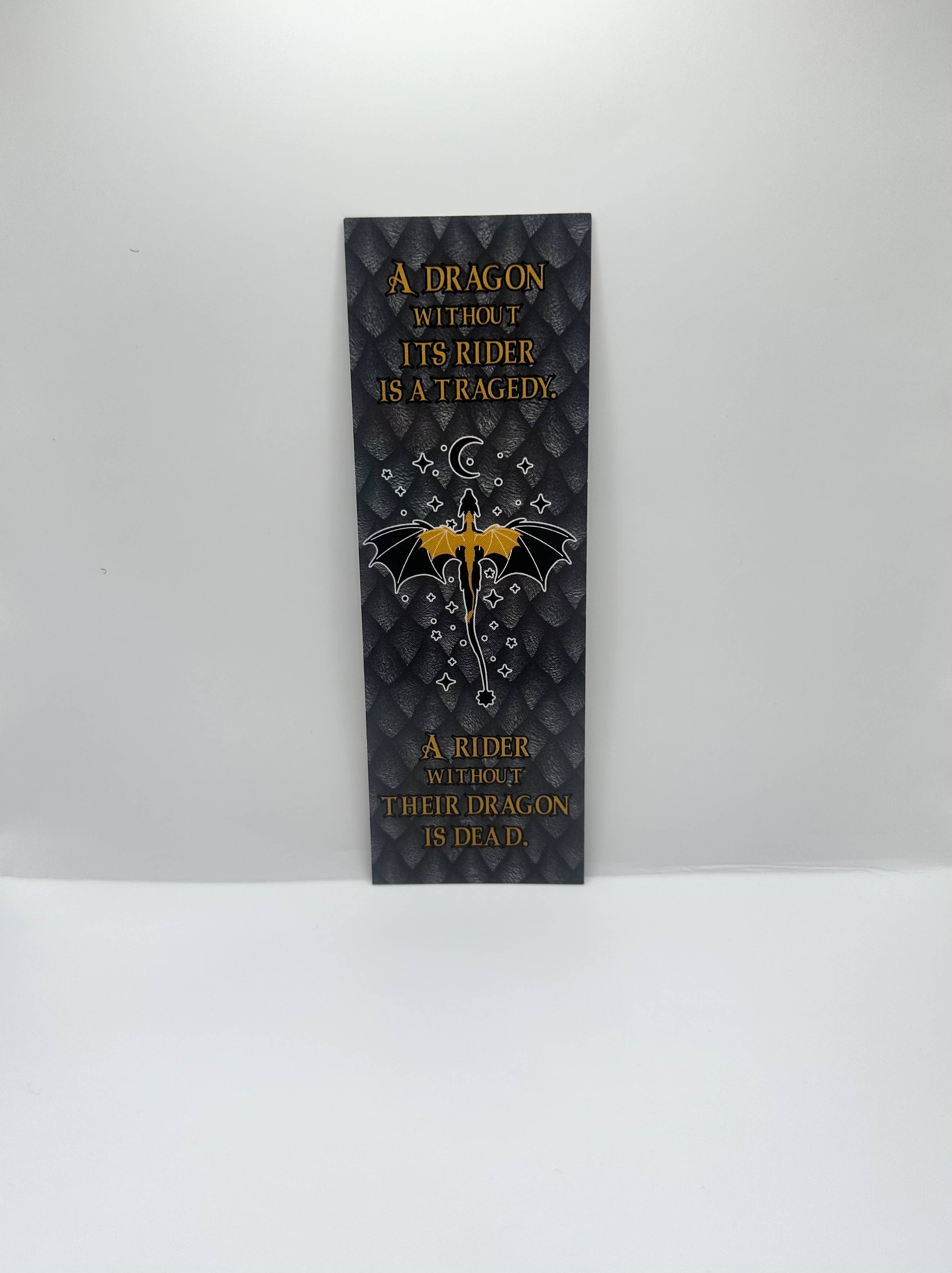 A Little Crafty Fox – wholesale Bookmark – A Dragon Without It's Rider is a Tragedy Bookmark0