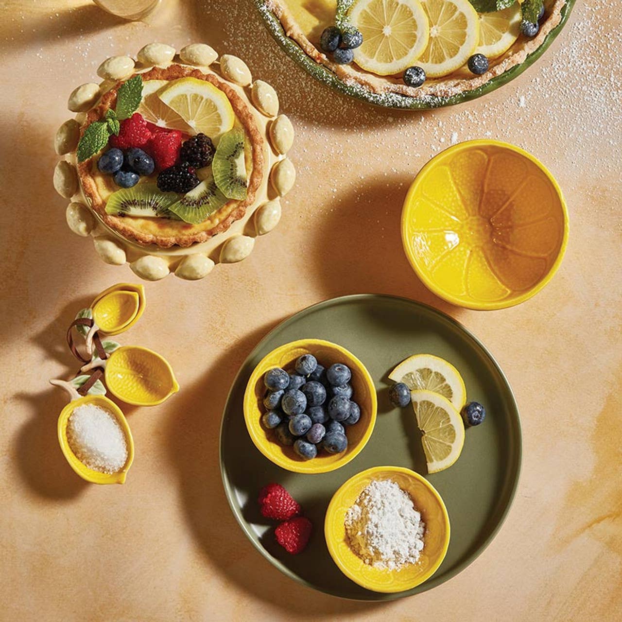 47th & Main (Creative Brands) - Wholesale Measuring Spoon - Lemon Measuring Spoons - Set of 42