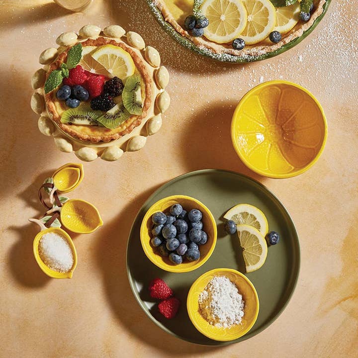 47th & Main (Creative Brands) - Vente Cuillère doseuse - Cuillères à mesurer citron - Ensemble de 42