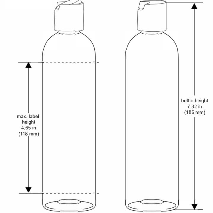 Hip & Chick Organiks - Wholesale Body Wash/Shower Gel - Ready-To-Label Body Wash 8oz2
