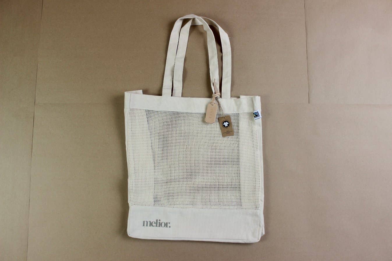 Fair trade mesh shopping bag