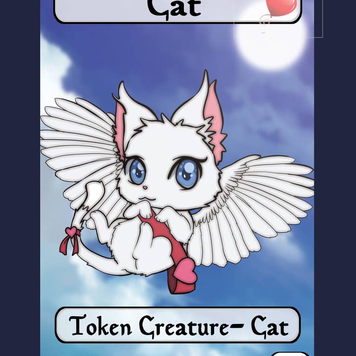 Cat 1/1 (Valentine's Day Edition) Token for wholesale by Mega Chibi