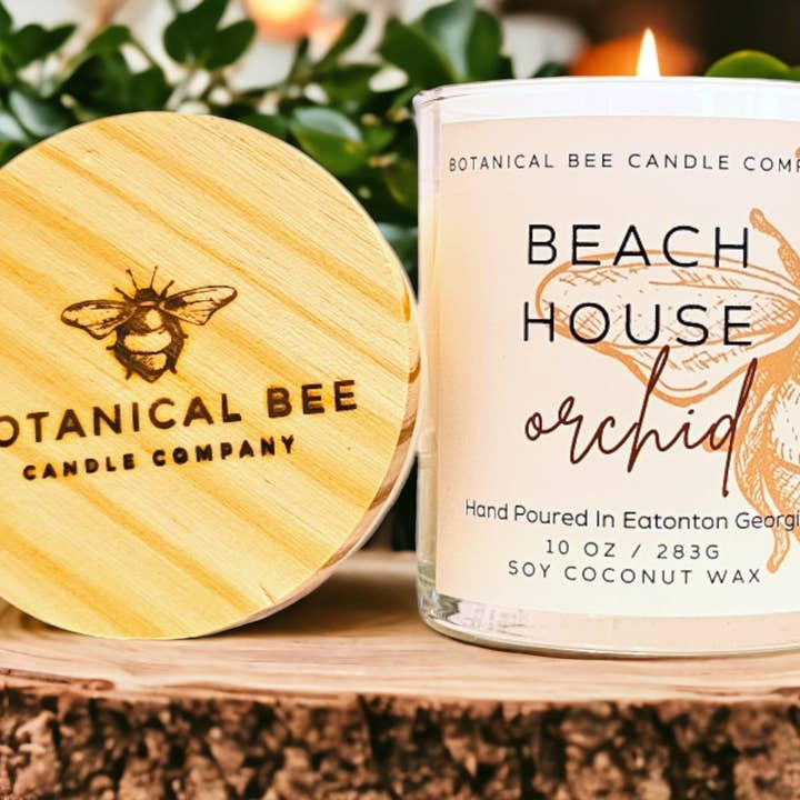 Beach House Orchid for wholesale by Botanical Bee Candle Company LLC