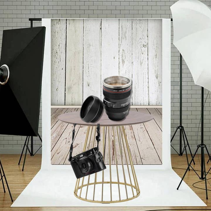 Original Source - Wholesale Insulated Mug/Tumbler - Camera Lens Mug with Stainless Steel Liner (Black)4