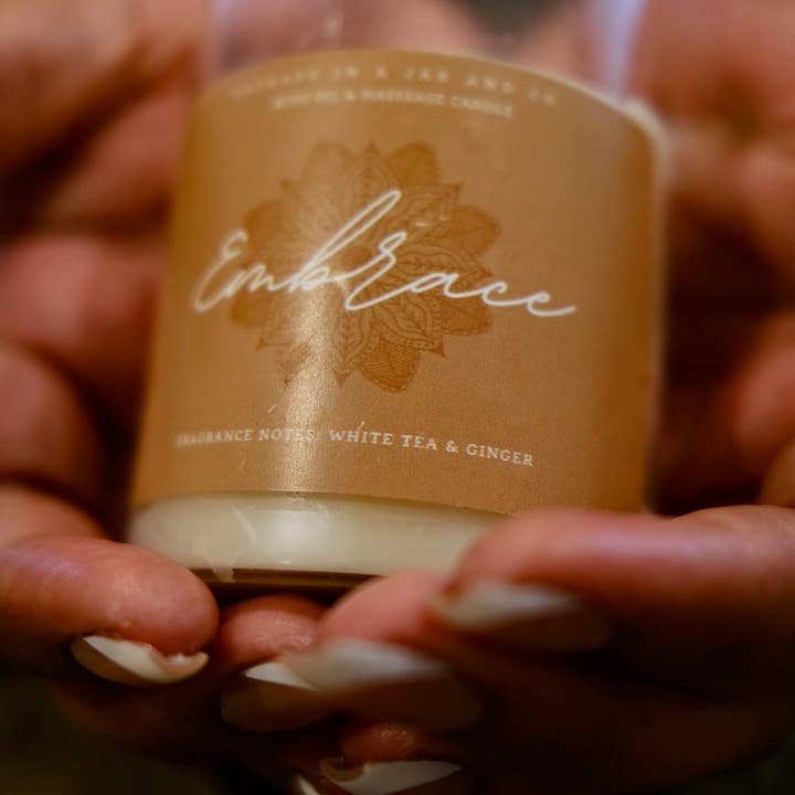 Therapy in a Jar & Co - Wholesale Novelty Candle - Body Oil & Massage Candle2