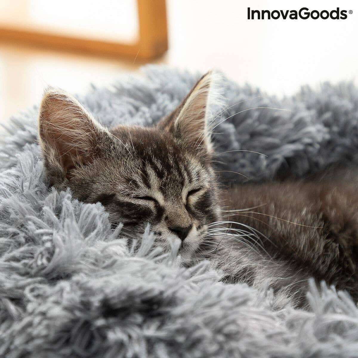 InnovaGoods - Venta al por mayor Cama - Gatos y perros - Cama Antiestrés para Mascotas Bepess InnovaGoods Ø 60 cm6