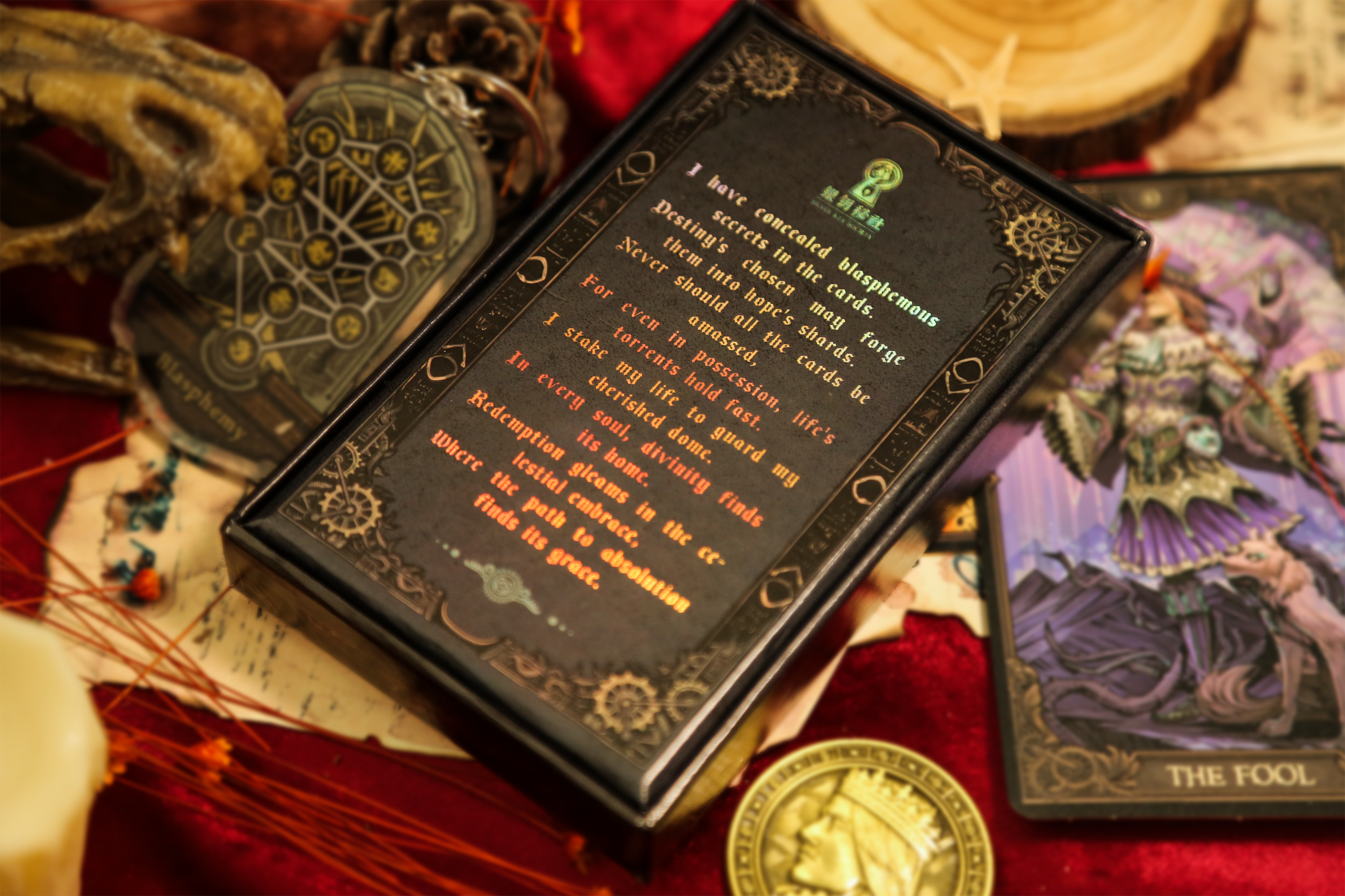 Vermilion Collection - Wholesale Tarot Cards - Cards of Blasphemy3