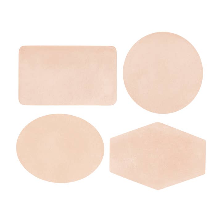 Natural Leather Patches Variety Pack, 12/pk for wholesale on Faire