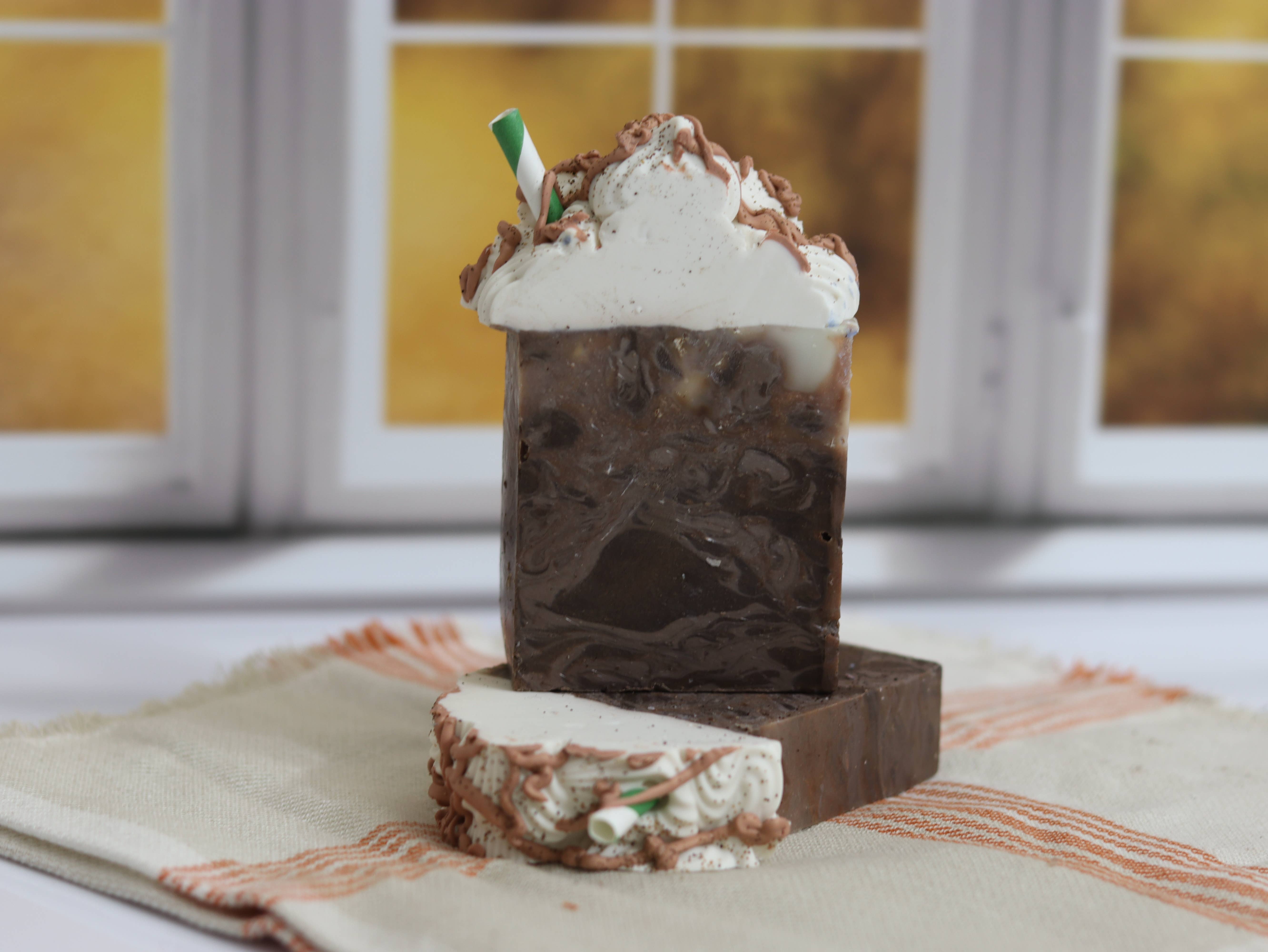 Sudsy Soap Works LLC - Wholesale Bar Soap - Caramel Frappe Soap0