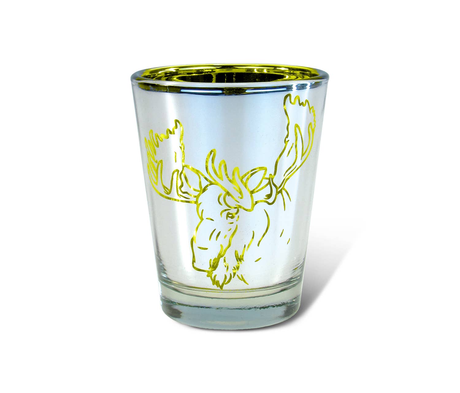 Cota Global - Wholesale Shot Glass - Silver Shot Glass - Moose