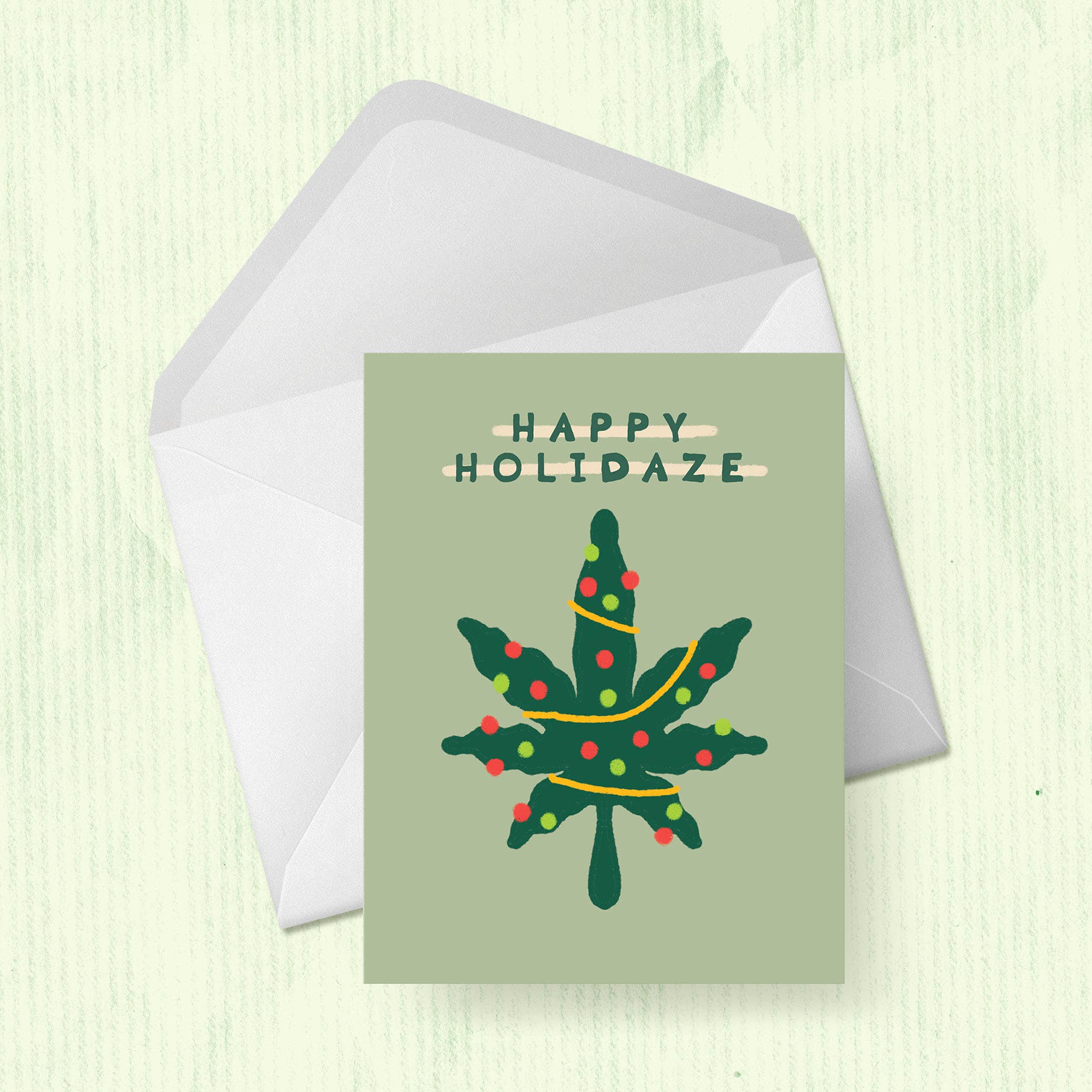 Articuh - Wholesale Season's Greetings Card - Happy Holidaze Holiday Card0