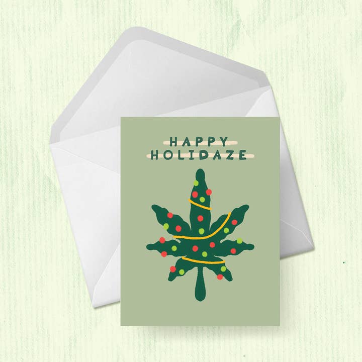 Articuh - Wholesale Season's Greetings Card - Happy Holidaze Holiday Card