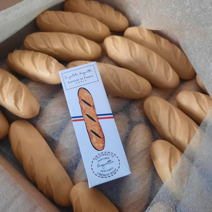 Senteurs De France - Wholesale Bar Soap - The "baguette" soap (54 ex): Display FREE and 5% OFF!2