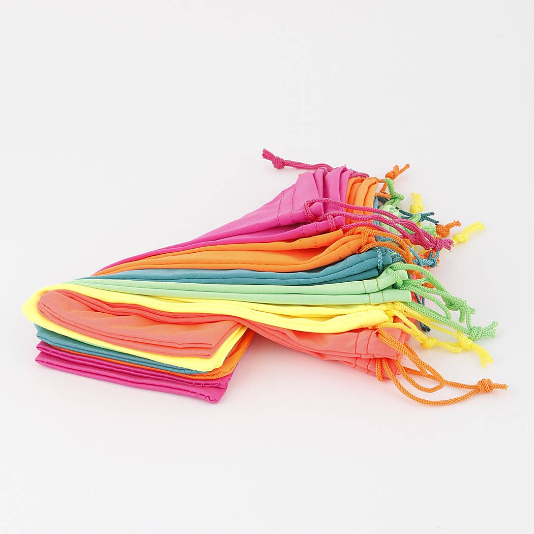 Multicolor Bright Sunglasses Pouch Bag for wholesale on Faire1