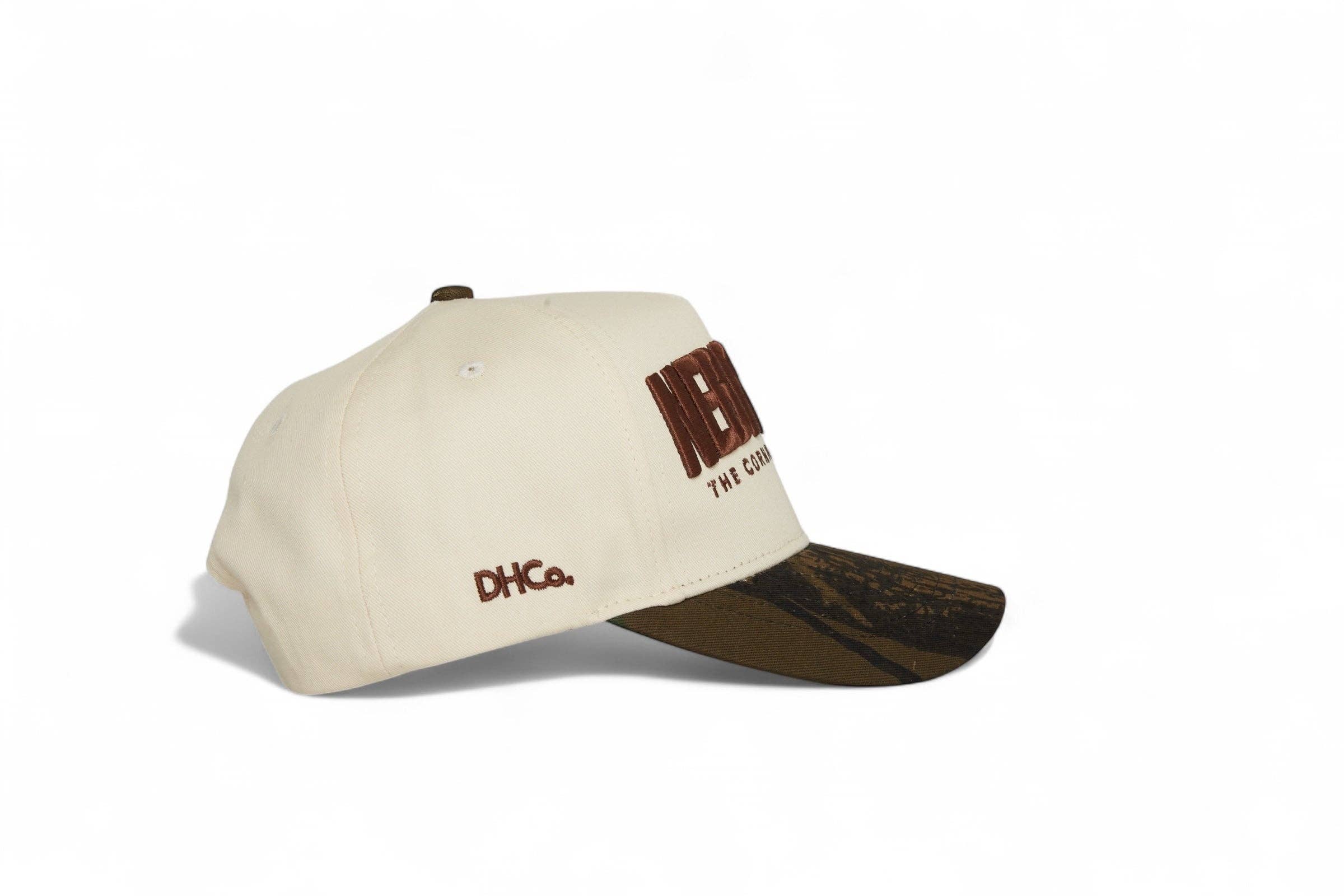 Destination Hat Co. - Wholesale Trucker Hat - Unisex - The Camo Nebraska SnapBack1