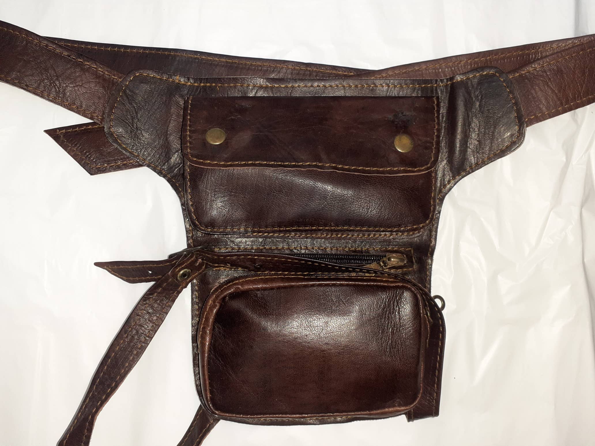 Hecho a mano – Engroshandel Bæltetaske - Dame – Medium bikerbenstaske3