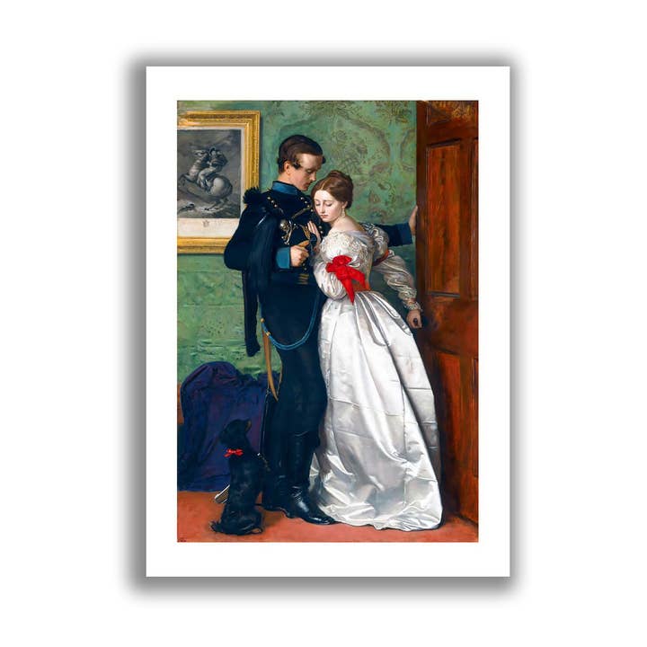 Fine art print The Black Brunswicker unframed wall art for wholesale by Go To Design