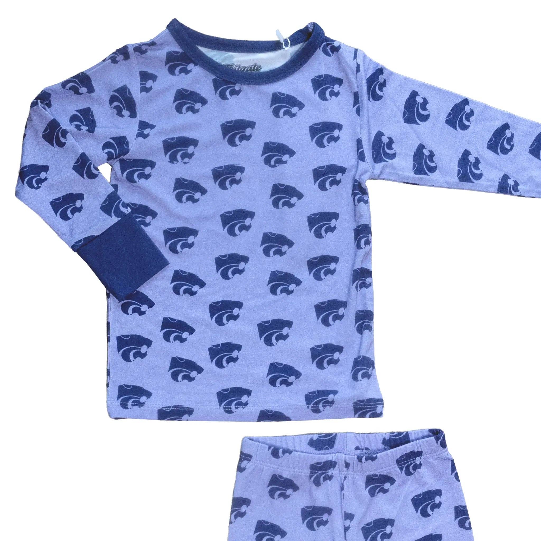 Tailgate Tikes - Wholesale Sleepwear Set - Kids - Kansas State Wildcats Two-Piece Pajama Set3