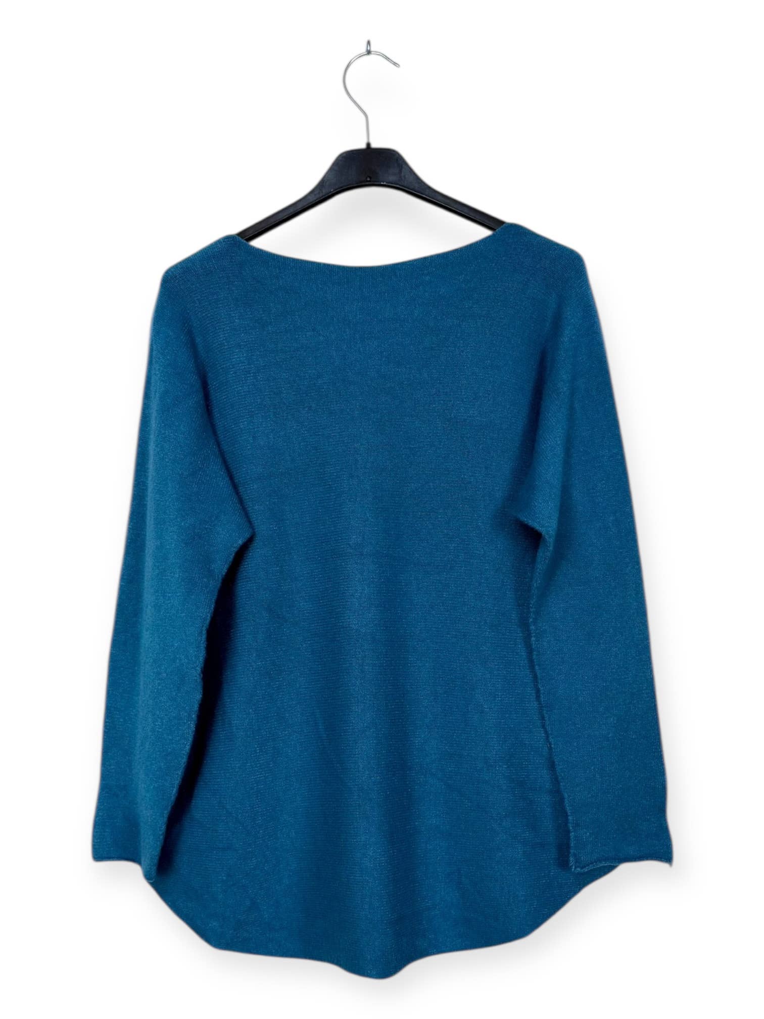 Lucky Nana - Wholesale Knit Sweater - Women's - AH 3167 - V-Neck Sweater with Bichette Flocking7