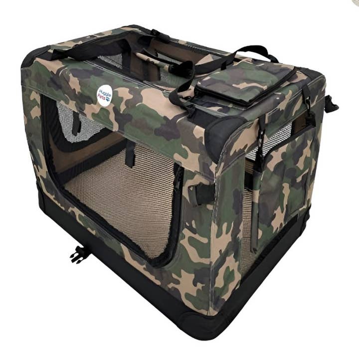 HugglePets - Wholesale Pet Carrier - Cat/Dog - HugglePets Fabric Crate Foldable Pet Carrier