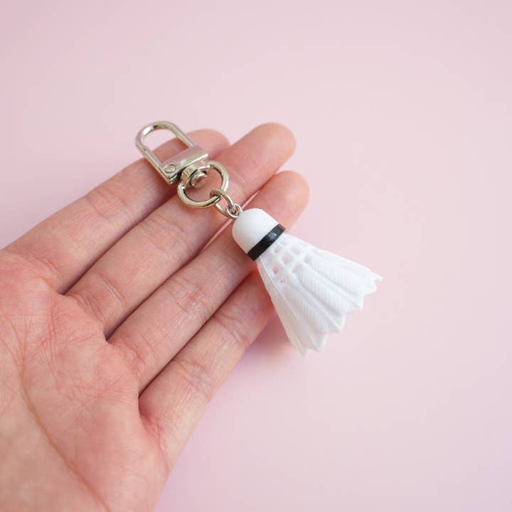 Mini Story Co - Wholesale Keychain - Unisex - Badminton Keychain | Sports Keyring | Sports Ball Key Chain | Badminton Shuttle Accessories