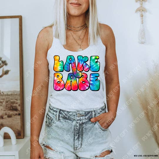 Lake Babe Tank Top for wholesale by Okie Wholesale
