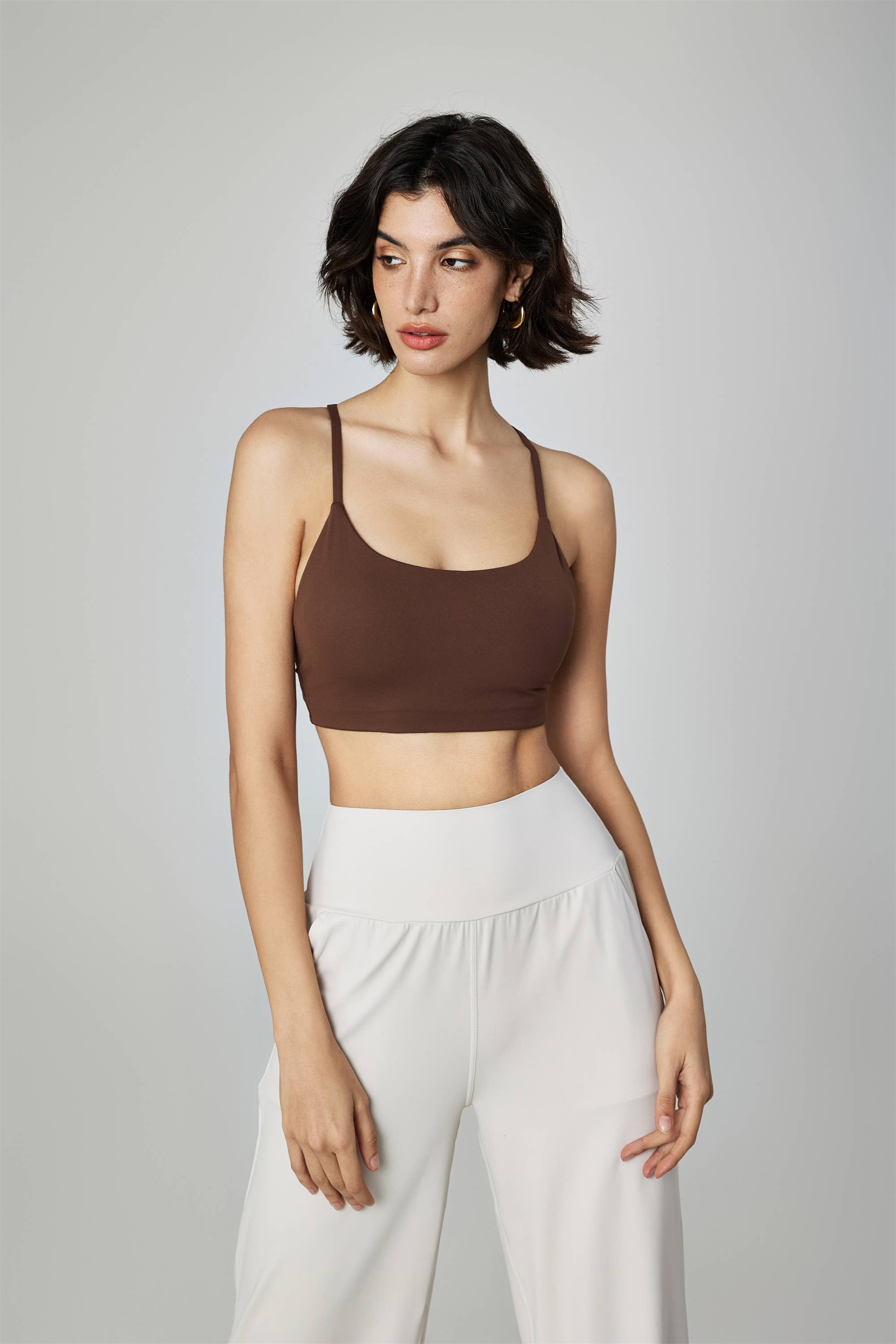91thelabel - Vente Brassière de sport – femme - Soutien-gorge de sport Gemma à dos en V8