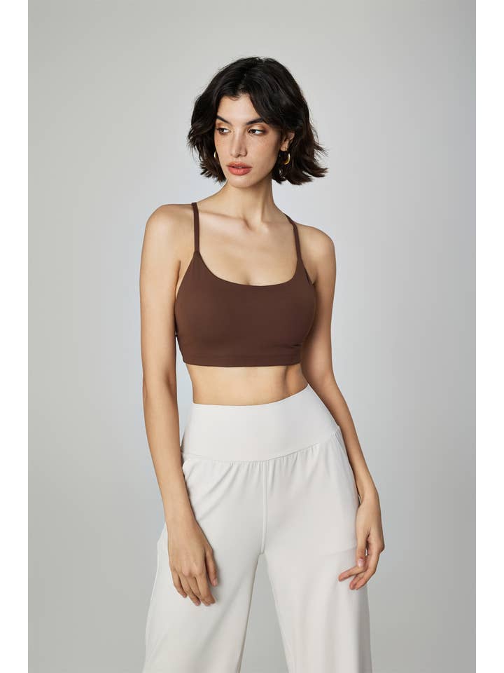 91thelabel - Vente Brassière de sport – femme - Soutien-gorge de sport Gemma à dos en V8