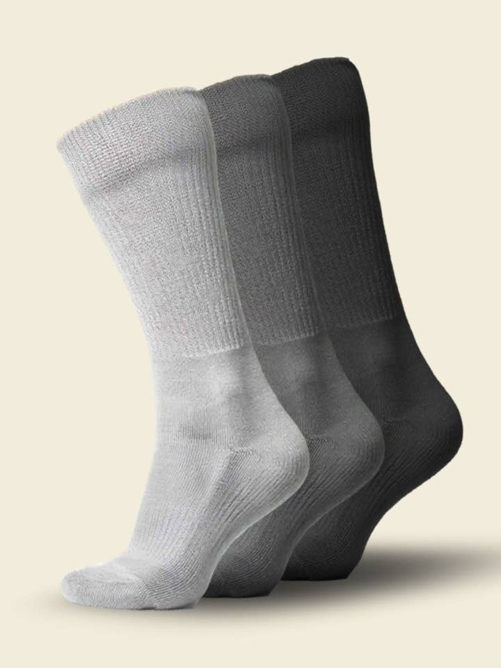 Casual Comfort Calf Grip Socks 3-Pack and other Purchase Wholesale step. Free Returns & Net 60 Terms on Faire trending on Faire.