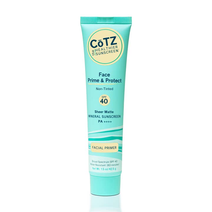 CoTZ The Healthier Sunscreen - Wholesale Sunscreen - Face Prime & Protect Non-Tinted SPF 40