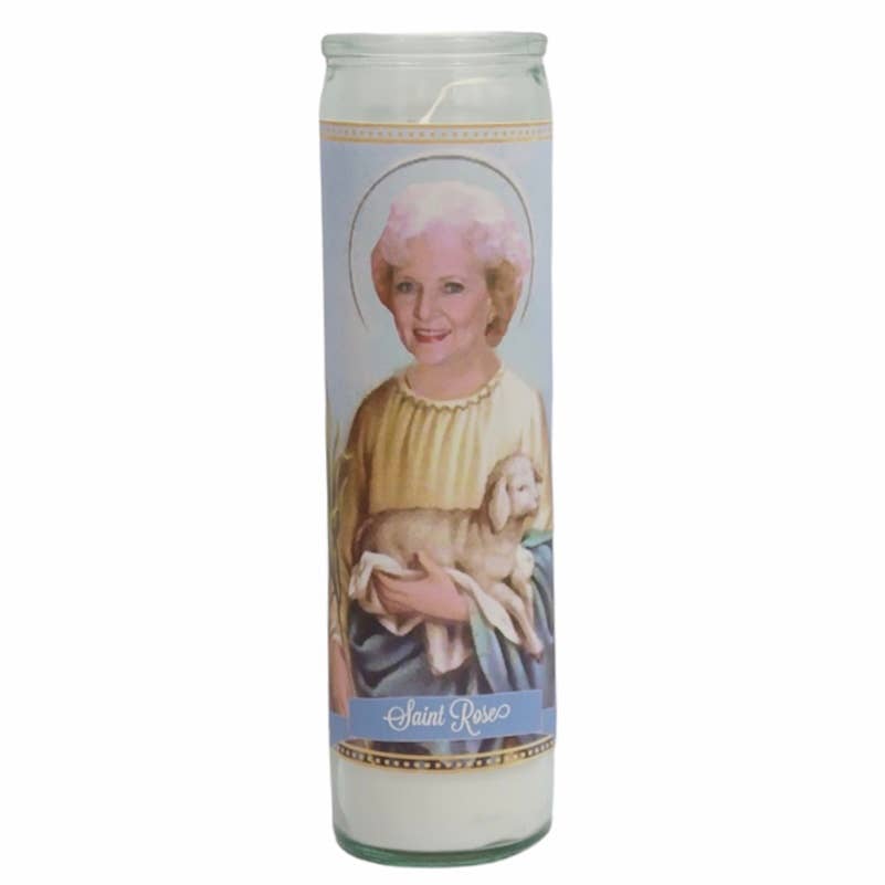 The Luminary and Co. - Wholesale Votive Candle - Cast of the Golden Girls Devotional Prayer Saint Candles2