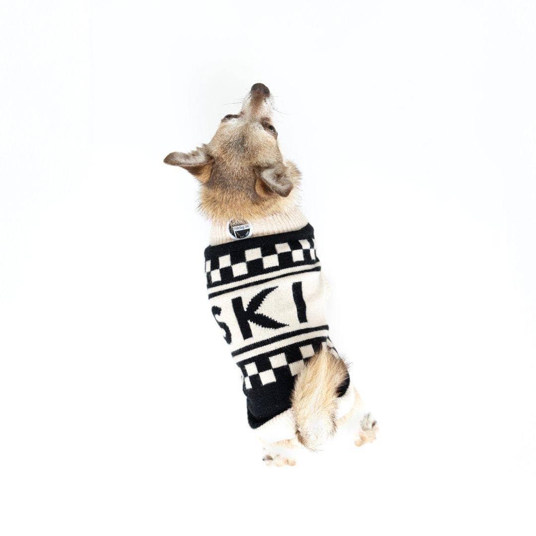 fabdog - Vendita all'ingrosso Maglione - Cani - Maglione Mini Check 'Ski' per Cani3