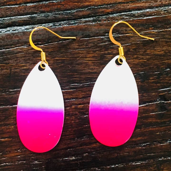 Pendientes Surfs Up Rosa Ombre para venta al por mayor de JAG/ged Edge Jewelry