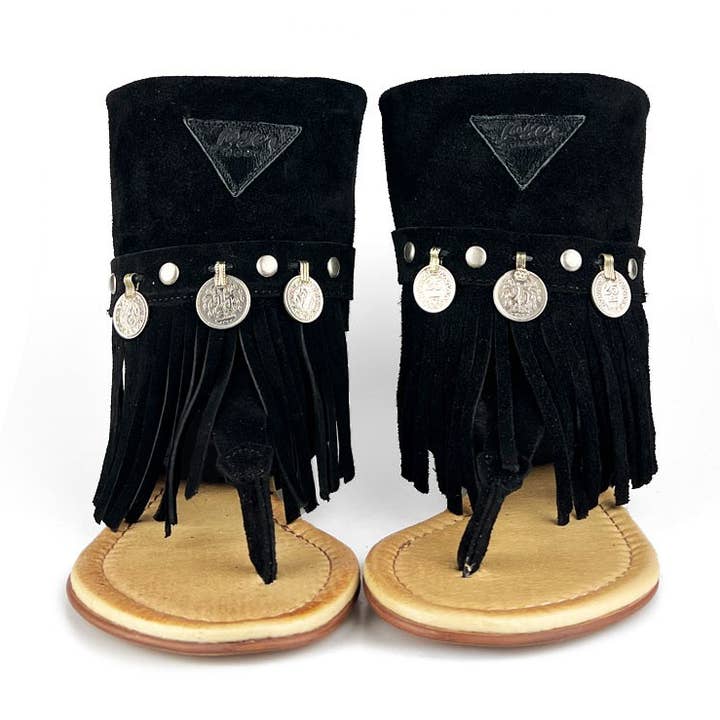 Low Sandal Black Boho for wholesale by LAYER BOOTS
