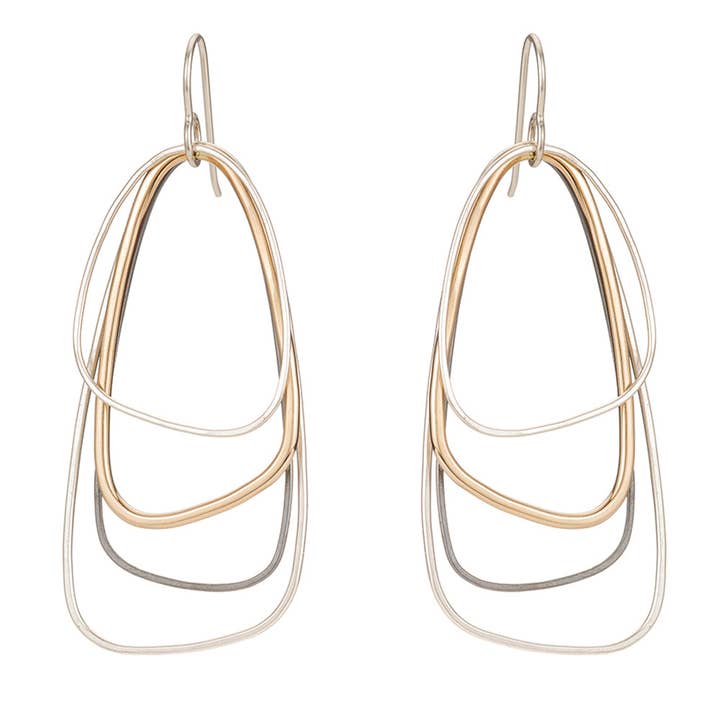 Colleen Mauer Designs - Vendita all'ingrosso Orecchini pendenti - Orecchini multitriangolo1