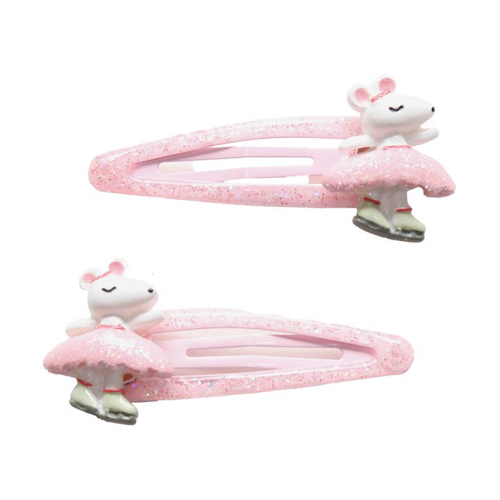 Premium barnhårspännen med ballerinomotiv för wholesale av Yuko B