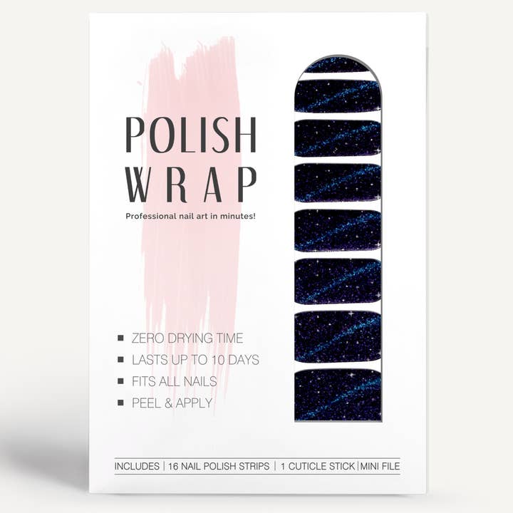 Night Sky Nail Polish Wrap Kit for wholesale by Polish Wrap