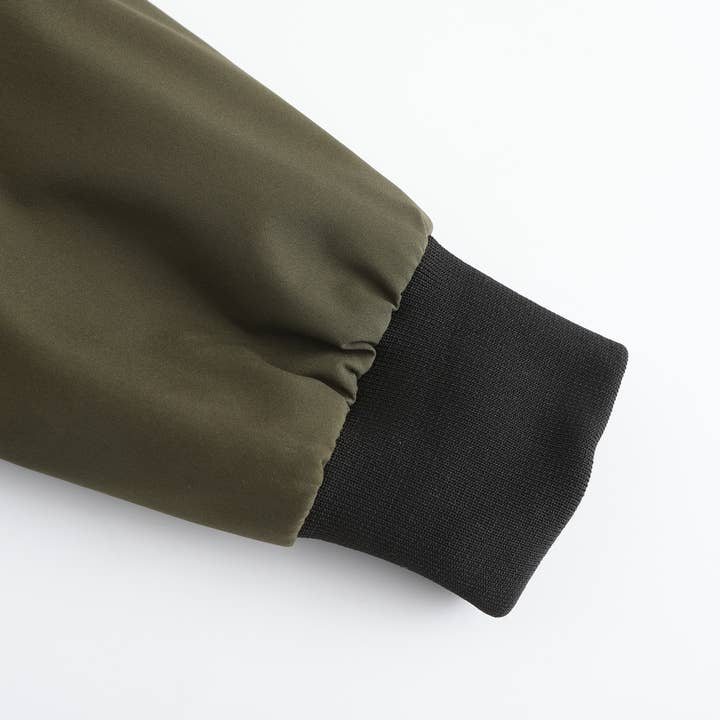 Rosa Clothing - Wholesale Bomber Jacket - Women's - zip front bomber jacket with side pocket6